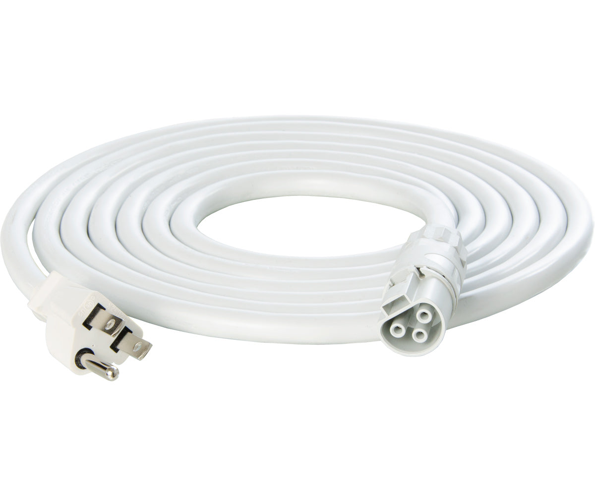 PHOTOBIO 10'F 16AWG WT 110-120V Plug, 5-15P,Harness