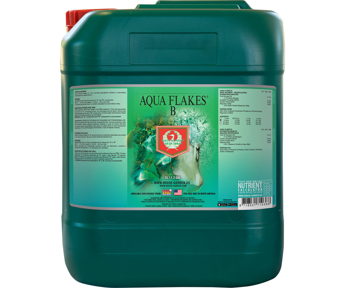 House & Garden House & Garden Aqua Flakes B, 5 Liters