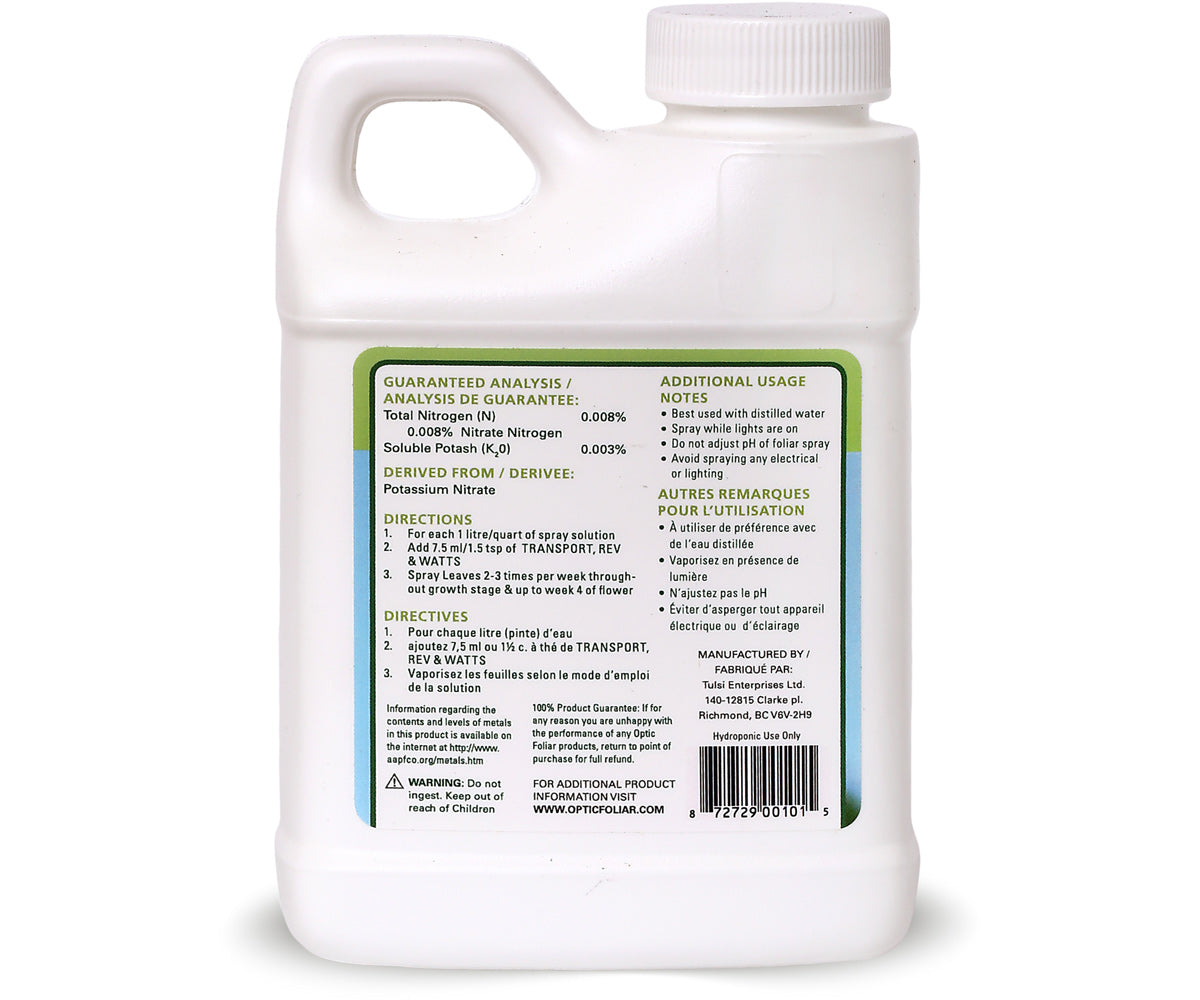Optic Foliar Optic Foliar TRANSPORT 250ml 8.5oz