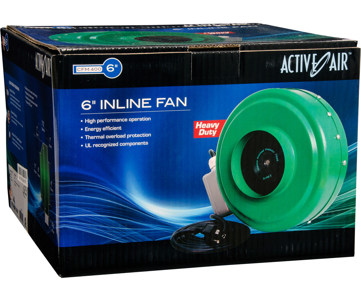 Active Air 6 inch In-Line Fan 400 CFM