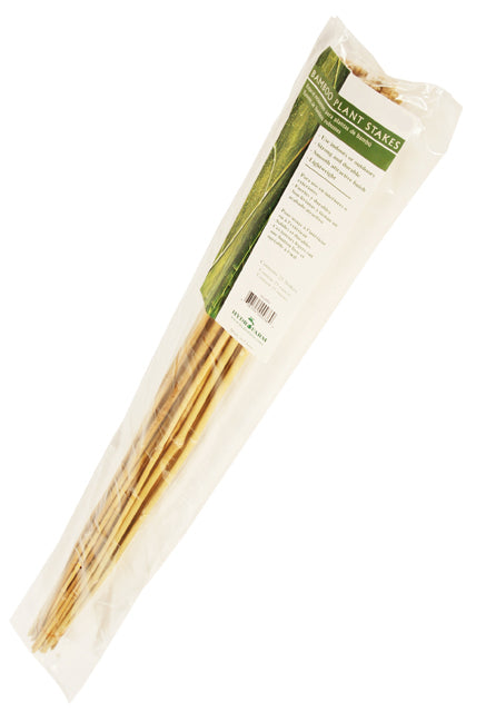 GROW!T 3' Bamboo Stakes, Natural, pack of 25