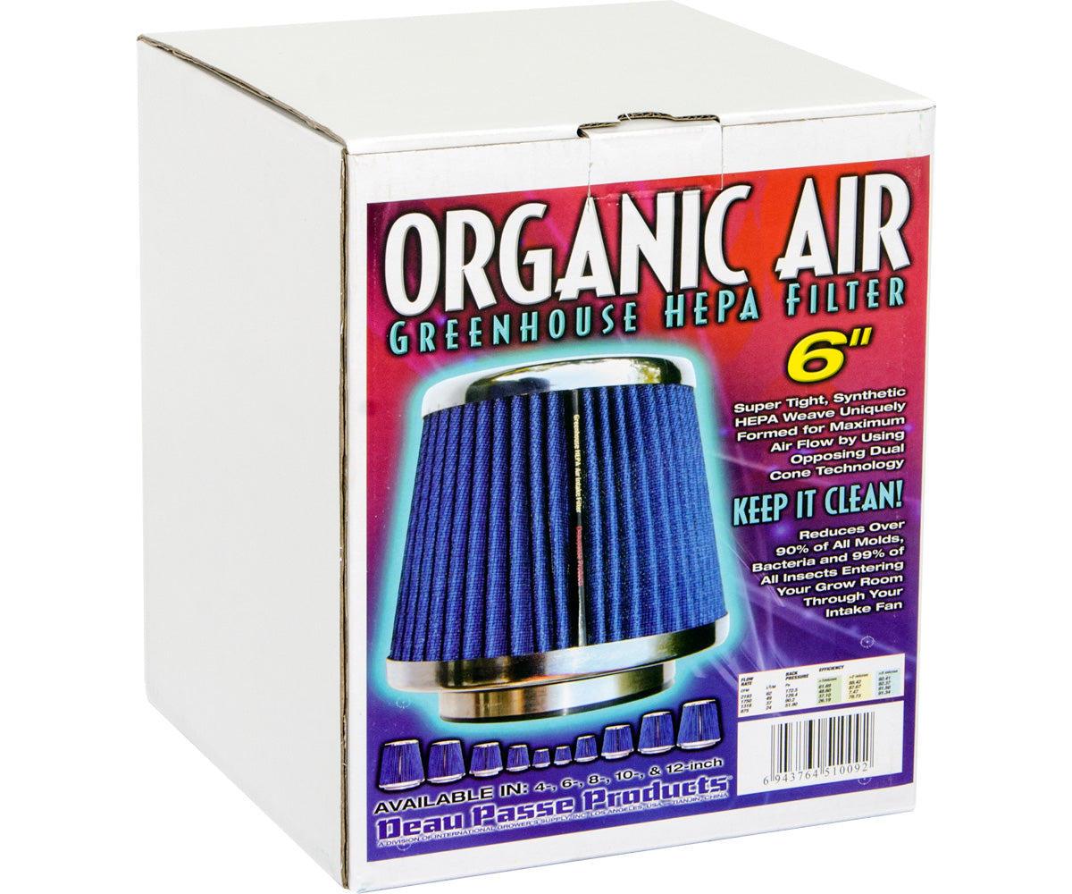 Phat Organic Air 6" HEPA air filter