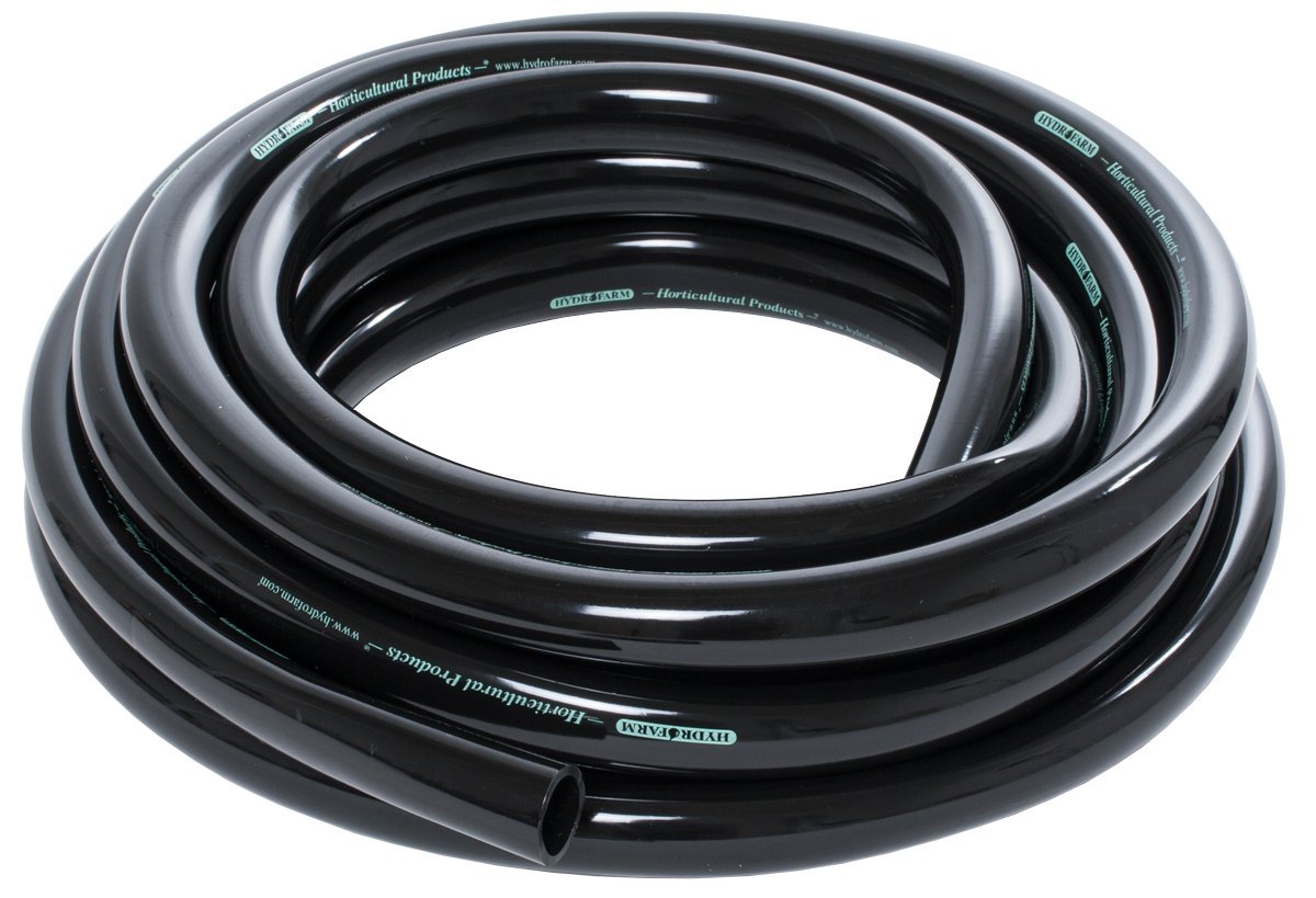 Active Aqua 3/4" ID Black Tubing 25'