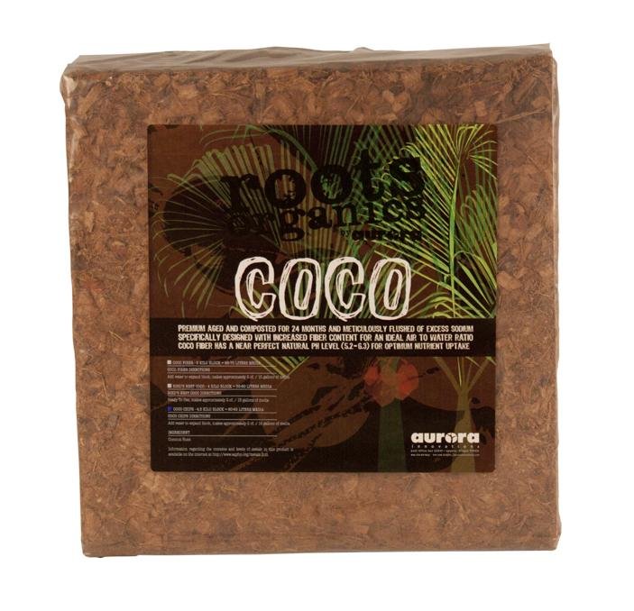 Roots Organics Coco Chips 12"x12" Block