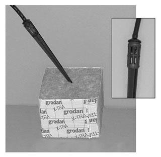 Hydrofarm Basket Drip Stake w/Cage, pack of 100
