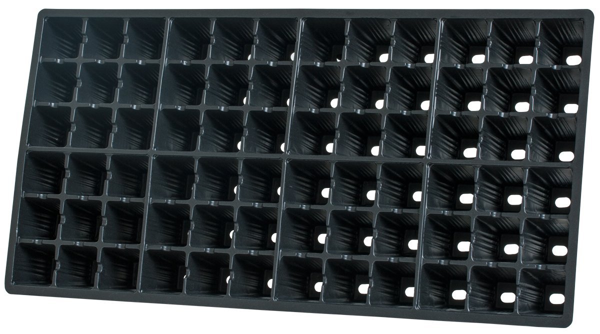 Hydrofarm 72  Square Plug Flat Insert