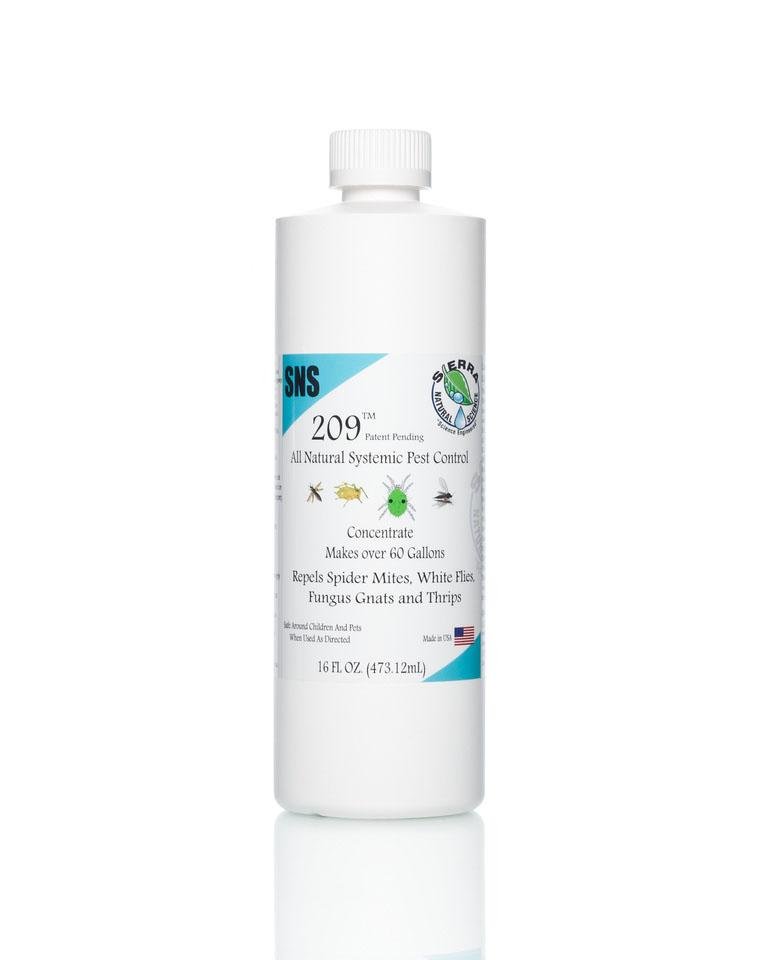 Sierra Natural Science SNS 209 Systemic Pest Control Concentrate Pint