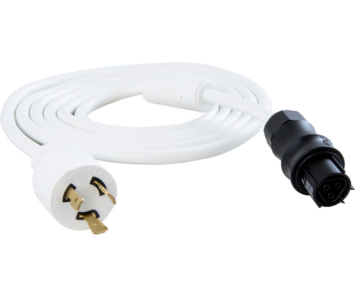 Hydrofarm 8?? Wieland F 18AWG WT locking 277V, L7-20P, Harness