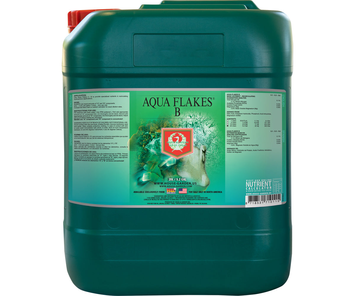 House & Garden House & Garden Aqua Flakes B, 20 Liters