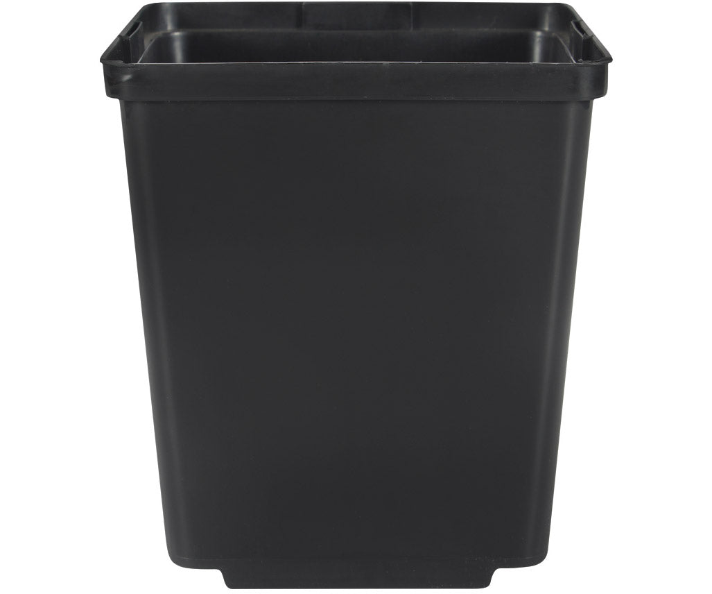 Pro Cal 3.5" Square Deep Pot w/tag slot, Black,Case of 832