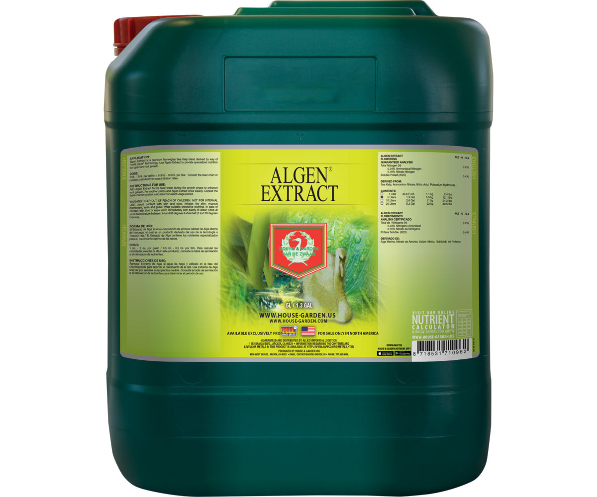 House & Garden House & Garden Algen Extract, 5 Liters