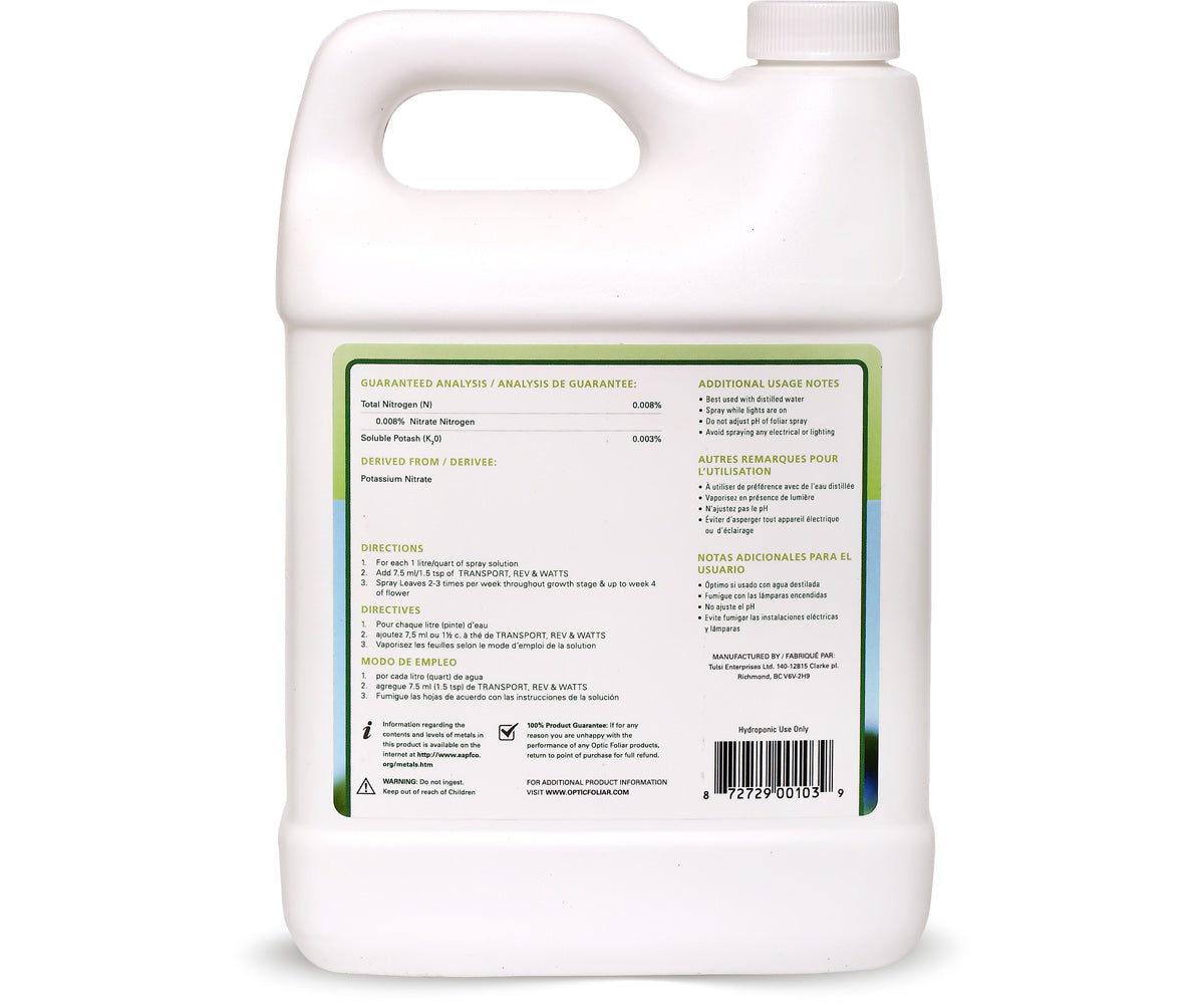 Optic Foliar Optic Foliar TRANSPORT 1L 34oz