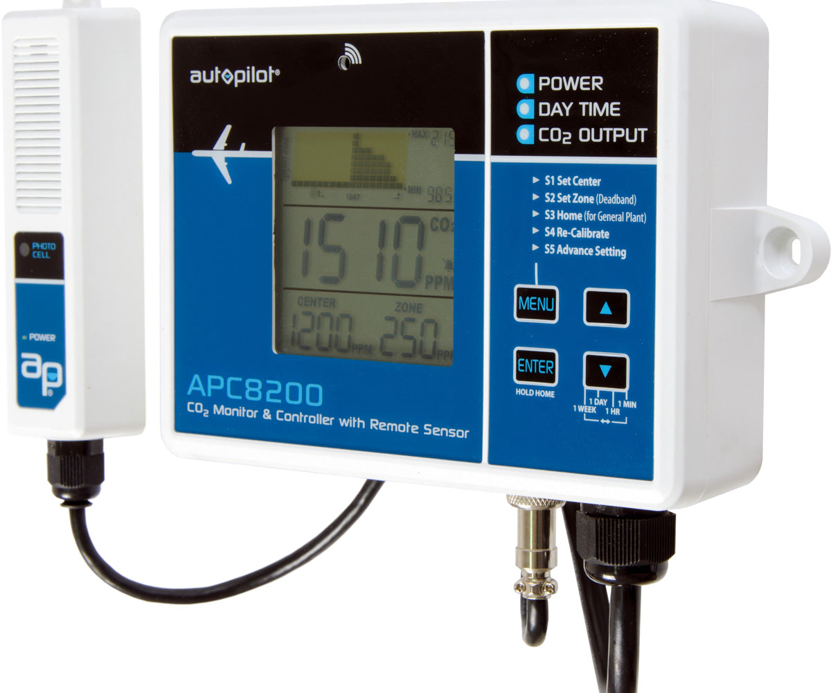 Autopilot Digital CO2 Controller w/15' Remote Sensor (18/cs)