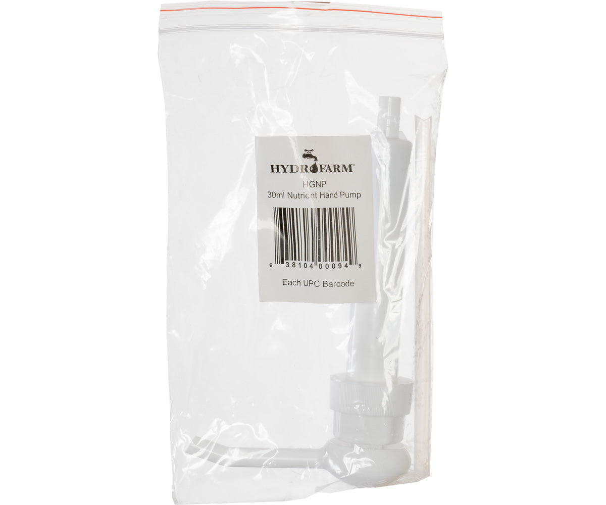 Hydrofarm 30ml Nutrient Pump