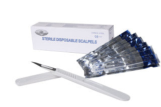 Hydrofarm Disposable Scalpel, pack of 10