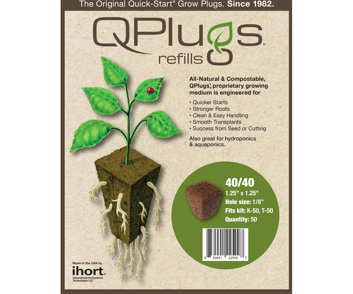 IHORT IHORT QPLUG Cubes, bag of 50