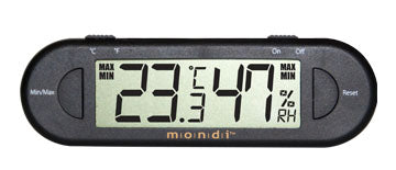 Mondi MONDI Mini Greenhouse Thermo-Hygrometer