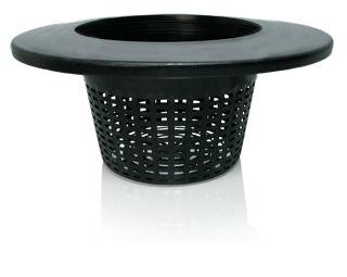 Hydrofarm 6" Wide Lip Bucket Basket Lid, case of 25