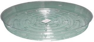 Hydrofarm Clear 12 inch Saucer, pack of 10