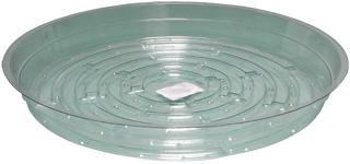 Hydrofarm Clear 10 inch Saucer, pack of 25