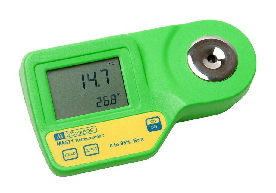 Milwaukee Instruments Digital Brix Refractometer Range - 0 to 85