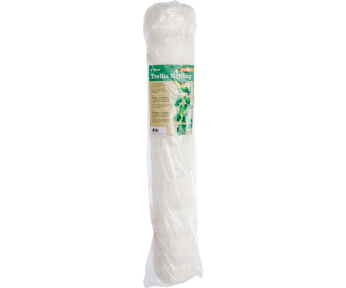 Hydrofarm Trellis Netting 6" Mesh, non-woven, 4' x 3280'