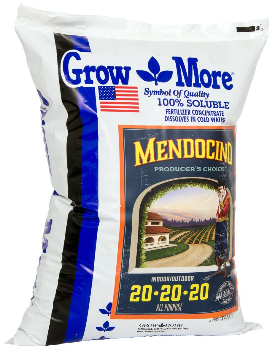 Grow More Mendo Soluble 20-20-20 25lb
