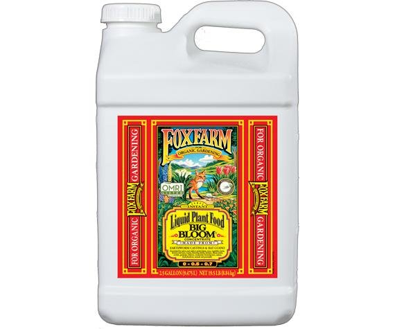 FoxFarm Big Bloom Liquid Concentrate, 2.5 gal