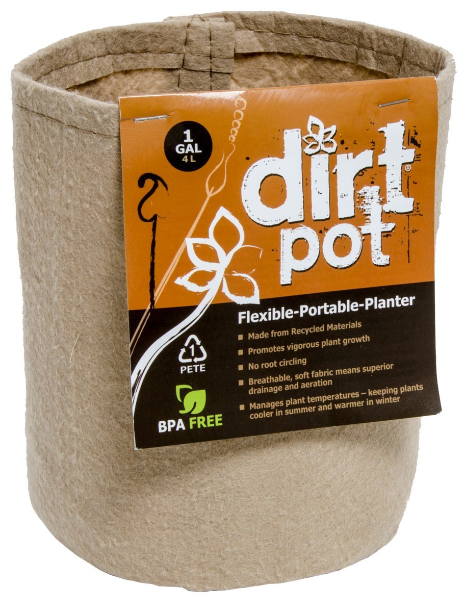 Dirt Pot Dirt Pot Tan 1 Gallon (25/pk) (250/cs)