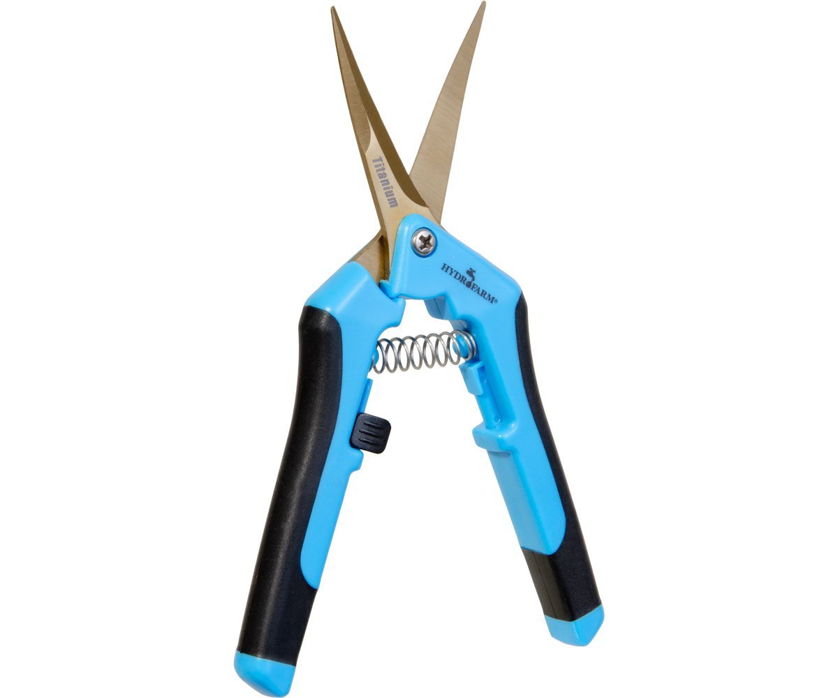 Trim Fast by Hydrofarm Titanium Precision Curved  Blade Pruner