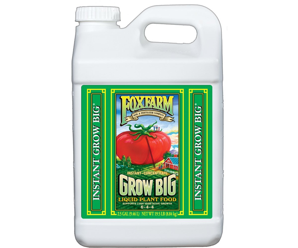 FoxFarm Grow Big Liquid Concentrate, 2.5 gal