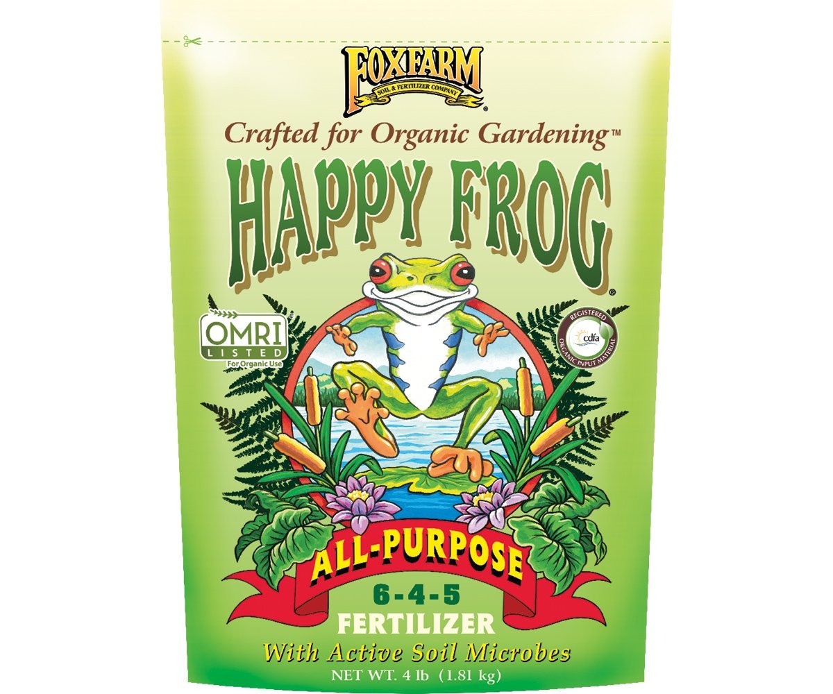 FoxFarm Happy Frog All Purpose Dry Fertilizer 4 lb bag