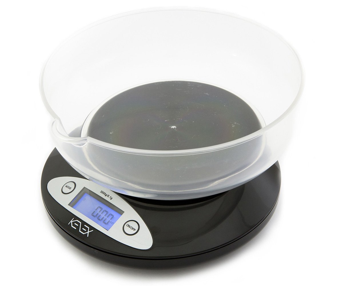 Kenex Scales Table Top Precision Kitchen Scale 3000g x 0.1g